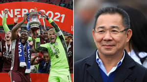 Leicester City Played The FA Cup Final With An Incredible Vichai Srivaddhanaprabha Tribute On Their Shirt