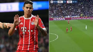Real Madrid Fans Loved What James Rodriguez Did In The 83rd Minute