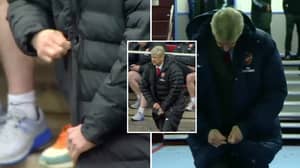 A Compilation Of Arsene Wenger Struggling To Zip Up His Coat Is Comedy Gold