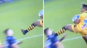Rugby Union Star Sent Off For Kung-Fu Kick To Opponent's Face