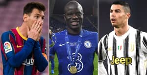 N’Golo Kante Ahead Of Lionel Messi And Cristiano Ronaldo In 2021 Ballon d’Or Odds