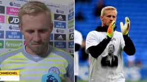 Kasper Schmeichel Gives Heartbreaking Post-Match Interview After Leicester City's Premier League Victory