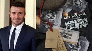 David Beckham's Fashion Label Collaborates With 'Peaky Blinders' On New Clothing Line