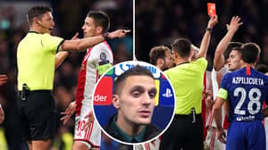 Dusan Tadic Launches Scathing Attack On Referee After 'Stealing' Ajax’s Victory Over Chelsea