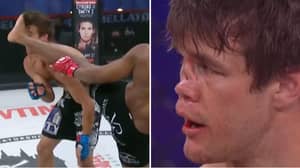 Michael 'Venom' Page Destroys The Nose Of Derek Anderson With Brutal Superkick To The Face