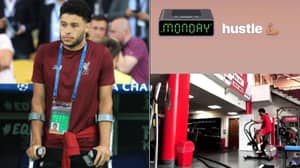 Alex Oxlade-Chamberlain Steps Up Rehab With Intense Training Session 