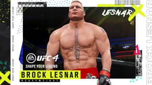 Brock Lesnar To Be Playable Fighter In New EA Sports UFC 4 Update
