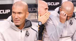 Zinedine Zidane Didn't Even Return To The Dressing Room After 7-3 Defeat To Atletico Madrid