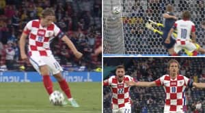 Luka Modric Shows Magical Touch As He Scores Absolute Worldie Against Scotland