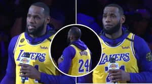 LeBron James Dropped An Incredible Heart-Touching Tribute For Kobe Bryant Before LA Lakers Match
