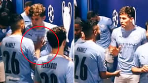 Footage Of 'An Argument' Between Riyad Mahrez & John Stones In The Tunnel Has Emerged