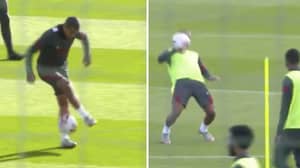 Liverpool Fans Are Loving Thiago's Confidence In Training Clips