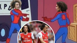 Everyone Spent Arsenal vs. Burnley Trying To Figure Out The Difference Between David Luiz And Matteo Guendouzi