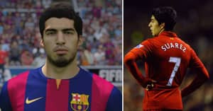 Luis Suarez's FIFA Evolution Really Is Something Else