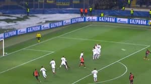 Watch: Manchester City Target Fred Scores A Glorious Free-Kick For Shakhtar