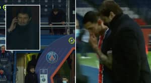 Angel Di Maria Substituted After A Robbery At His House During PSG Vs Nantes