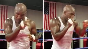 Evander Holyfield Shows His Latest Training Ahead Of Potential Comeback