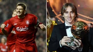 Football Fans Are Debating Who Is Better Out Of Steven Gerrard And Luka Modric