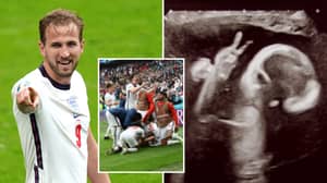 England Fan Wins £360 On Euro Bet After Unborn Son Gives Him Tip Off In Ultrasound Scan 