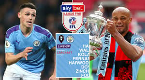 Fan Mocks Up Manchester City's Line Up For League Two