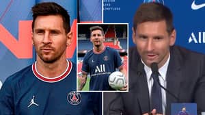'He Is A Phenomenon' - Lionel Messi Praises His New PSG Teammate At Press Conference