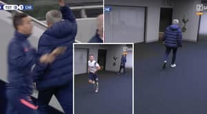 Furious Jose Mourinho Storms Down Tunnel After Eric Dier As Spurs Star Apparently 'Went For A S**t'