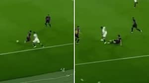 Francis Coquelin Nutmegged Lionel Messi And Left Him On The Floor