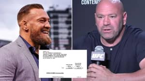 Dana White Reacts To Conor McGregor Leaking Official UFC Receipt