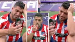 Luis Suarez Breaks Down In Tears While He FaceTimes Family After Atletico Madrid Clinch La Liga Title