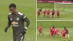 Amad Diallo's Individual Highlights On His Debut Against Liverpool Are Sending Fans Wild 