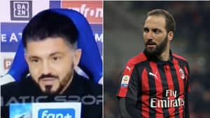 Gennaro Gattuso's Latest Comments About Gonzalo Higuain Are Crazy...Even For His Standards 