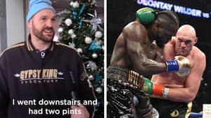 Tyson Fury Reckons He Had A Few Pints Before Fighting Deontay Wilder