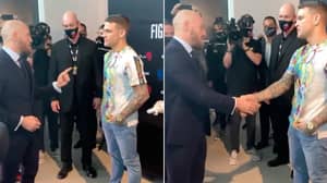 Conor McGregor Tells Dustin Poirier 'We'll Do It Again' In Classy Post Fight Meeting