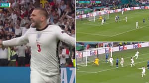 Luke Shaw Scored The Fastest Goal In Euros Final History And Wembley Erupted