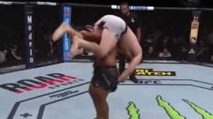Daniel Cormier Picks Up Stipe Miocic And Slams Him To The Ground At UFC 241