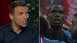Presenter Asks Phil Neville About Paul Pogba's Best Quality, He Replies With Ridiculous Answer  