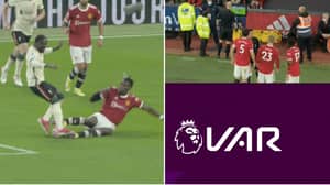 Paul Pogba Sent Off For Dangerous Tackle On Naby Keita, He Lasted Just 15 Minutes