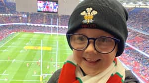 Young Boy Left In 'Floods Of Tears' After Being Vomited On By Drunk Rugby Fan