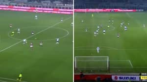 Atalanta Midfielder Josip Ilicic Scored A Brilliant Quick Free-Kick In 7-0 Rout