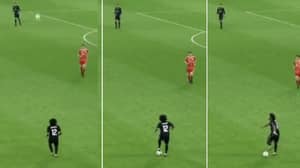 Marcelo Stopping The Ball Dead From A Cross-Field Pass Is Still The Most Satisfying Touch Ever