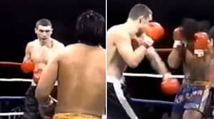 Rare Footage Of Vitali Klitschko In A Kickboxing Fight Against Ryushi Yanagisawa