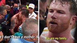 Footage Of Canelo's Post-Fight Exchange With Caleb Plant Makes For Wholesome Viewing