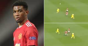Manchester United Fans Blown Away By Amad Diallo’s First-Touch Takedown Vs Fulham