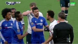 Mousa Dembele Gouged Diego Costa's Eye During Spurs' Match With Chelsea