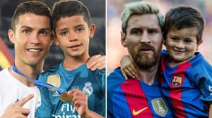 Thiago Messi and Cristiano Ronaldo Jr Have More In Common Than They Know