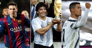 Messi, Ronaldo, Maradona: Top 50 Greatest Footballers Have Been Ranked