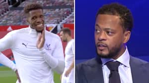 Patrice Evra Brings Up Wilfried Zaha’s Alleged Affair With David Moyes’ Daughter On Live TV