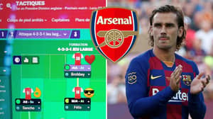 Antoine Griezmann Drops First Look At His ‘Arsenal 2023’ Team In Football Manager 2019