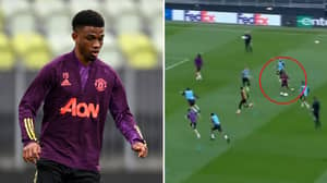 Amad Diallo Making Things Look Ridiculously Easy In Training Has Got Manchester United Fans Excited