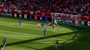 Ben White Made A Brilliant Goal Saving Block During Arsenal Friendly